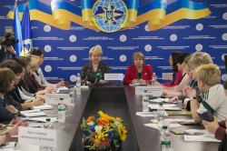 Начальник УДМС України в Чернігівській області Ксенія Лук’янець представила громадськості публічний звіт за результатами роботи у 2018 році