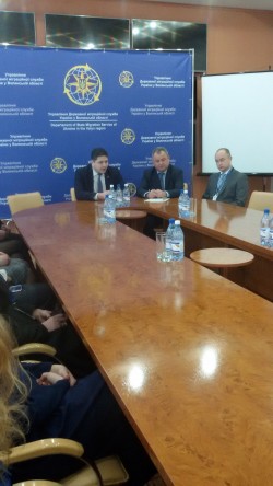 Голова ДМС України Максим Соколюк перебував з робочим візитом на Волині