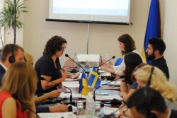 Обмін досвідом по роботі з біженцями зі шведськими колегами
