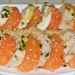 Куряче філе з кунжутним соусом