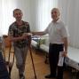Буковинські міграційники передали допомогу пораненому земляку