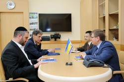 Держсекретар МВС зустрівся з шефом кабінету Міністра внутрішніх справ Держави Ізраїль