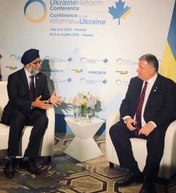 Арсен Аваков та міністр оборони Канади обговорили питання воєнної взаємодії
