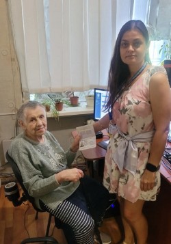 80-річна мешканка Кропивницького скористалася пільгою при  оформленні закордонного паспорта
