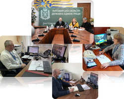 Участь в онлайн-нараді з питань додержання прав і свобод жителів Житомирщини