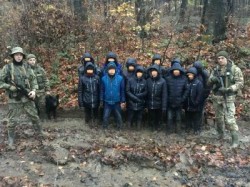 На Закарпатті курсанти академії Держприкордонслужби затримали 12 в’єтнамців
