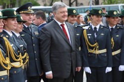 Президент України Петро Порошенко взяв участь в урочистостях з нагоди 100-річчя створення Корпусу кордонної охорони