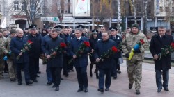 Керівництво Міграційної служби Вінниччини вшанувало День Свободи та Гідності