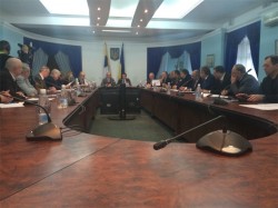 Голова ОДА Максим Степанов разом зі своїм радником із гуманітарних питань Сергієм Колебошиним зустрівся із Радою ректорів ВНЗ Одеського регіону