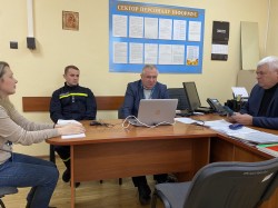 Із керівниками підрозділів Міграційної служби Житомирщини проведено навчання із протипожежної безпеки