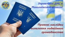 Правові наслідки виявлення подвійного громадянства