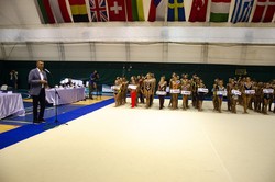 В спорткомплексе МГУ состоялся турнир по художественной гимнастике и спортивным танцам  