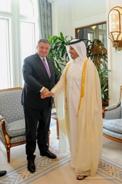 АРСЕН АВАКОВ: КАТАР - ПЕРША КРАЇНА НА БЛИЗЬКОМУ СХОДІ, З ЯКОЮ УКРАЇНА ПЕРЕХОДИТЬ НА БЕЗВІЗОВИЙ РЕЖИМ І ПОСИЛЮЄ ПРАВООХОРОННУ СПІВПРАЦЮ