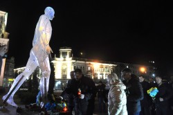 Житомиряни відзначили День Гідності і Свободи