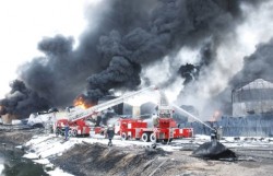 П’ята річниця наймасштабнішої пожежі в історії пожежно-рятувальної служби України: пожежне братство вшановує загиблих колег