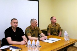 Міграційники Київщини налагодили співпрацю з Нацгвардією щодо реалізації експериментального проєкту «Контракт 18-24»