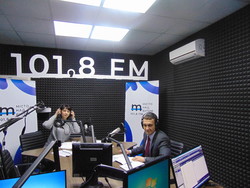 Заступник начальника УДМС України у Вінницькій області  поспілкувався зі слухачами радіокомпанії «Місто над Бугом»