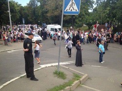 У зв’язку з проведенням Хресної ходи центр Києва під посиленим контролем поліції