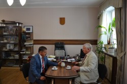 Робоча зустріч з начальником Управління ДМС України в Миколаївській області Івановим В.В.