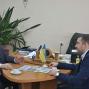 Зустріч Головного редактора газети «Міграція» І. Супруновського з Директором ДП «Документ» Молчановим І.В