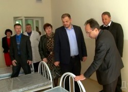 Михаил Шмушкович посетил север области