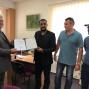 Благодарность Дагеру Салеху за благоустройство детской спортивной площадки для беженцев