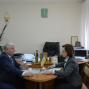 Робоча зустріч з першим секретарем НСЖУ Л. Кущ