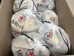 ДМС отримала продовольчі набори від МКЧХ для забезпечення харчування затриманих іноземців