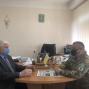Робоча зустріч з військовим комісаром ООТЦК та СП, полковником Євгеном Борисовим 