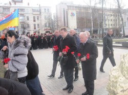 Співробітники УДМС прийняв участь у вшануванні Дня  пам’яті  Героїв Небесної Сотні