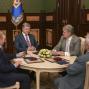 Порошенко встретился с экс-президентами Украины